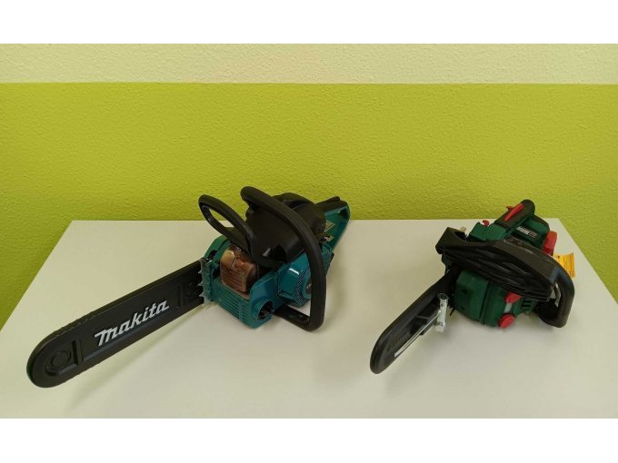 Makita Benzin-Kettensäge & Parkside Benzin-Kettensäge