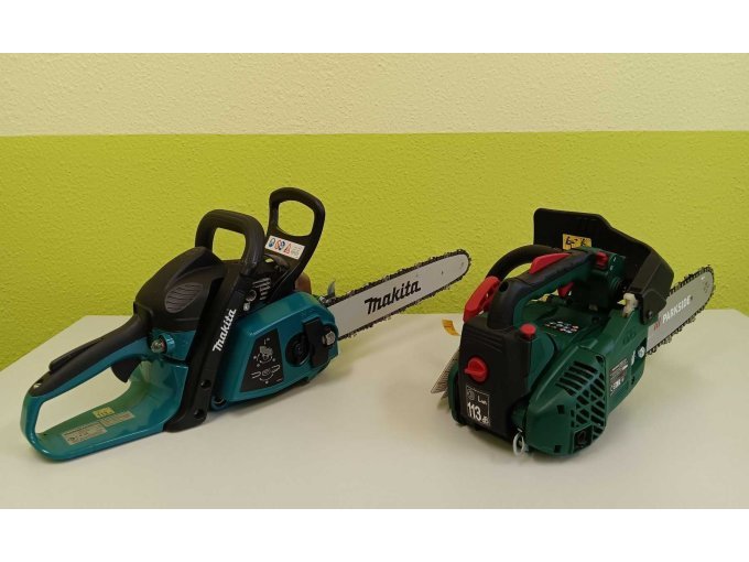 Makita Benzin-Kettensäge & Parkside Benzin-Kettensäge