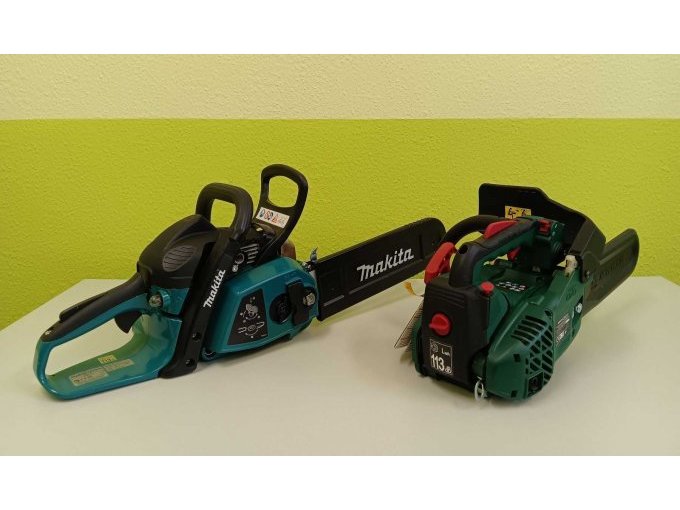 Makita Benzin-Kettensäge & Parkside Benzin-Kettensäge