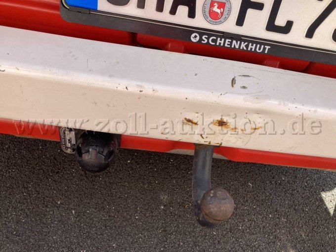 MTW Schaden Stoßfänger hinten