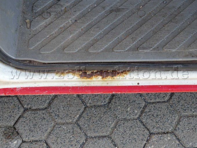 Rostansatz Fahrertüre