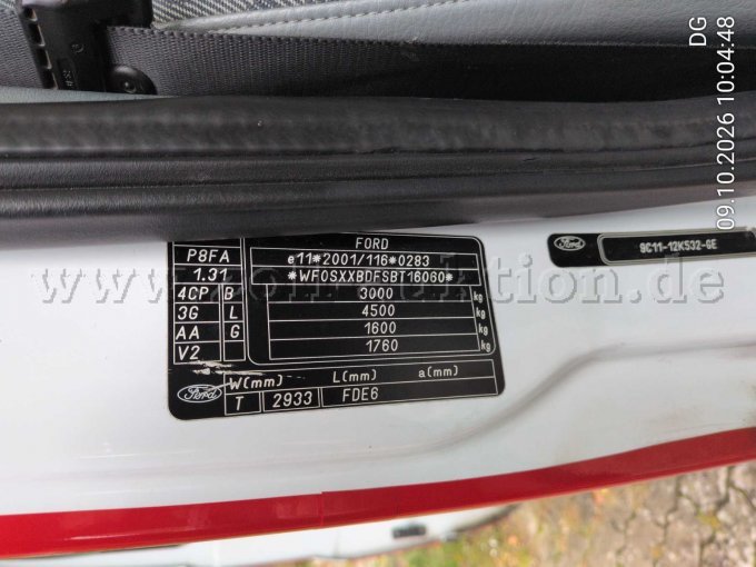 1 Mannschaftstransportwagen (MTW) Ford Transit – foto 5 – kavel bij Zoll-Auktion, Britz