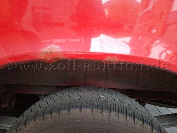 Rostbefall hinten links
