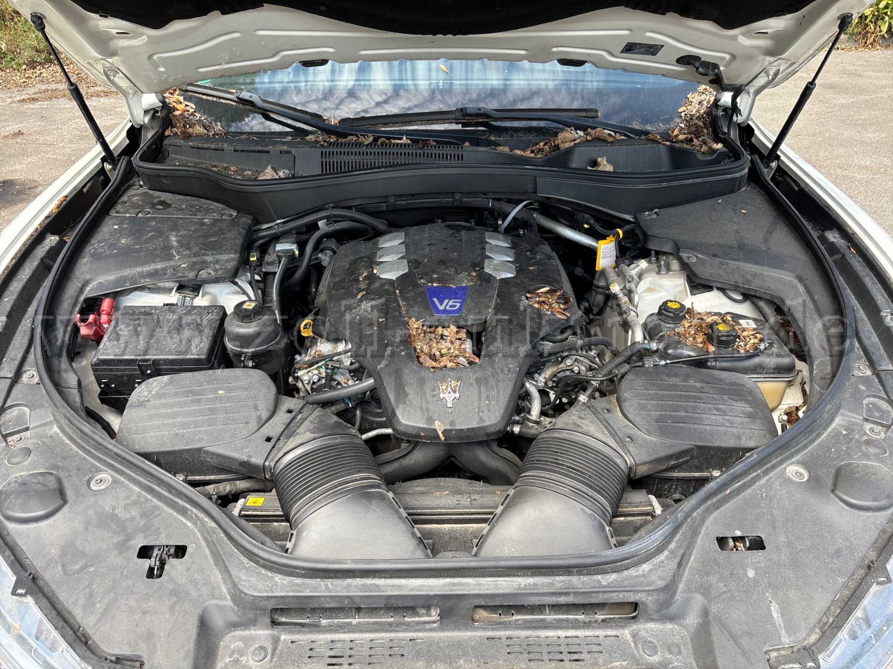 Motorhaube offen