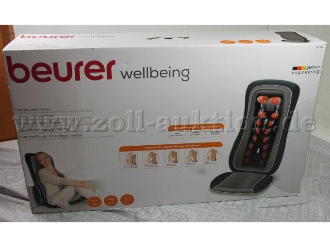 1 Massagegerät „Beurer“ Shiatsu Sitzauflage MG 315 - Vorderseite