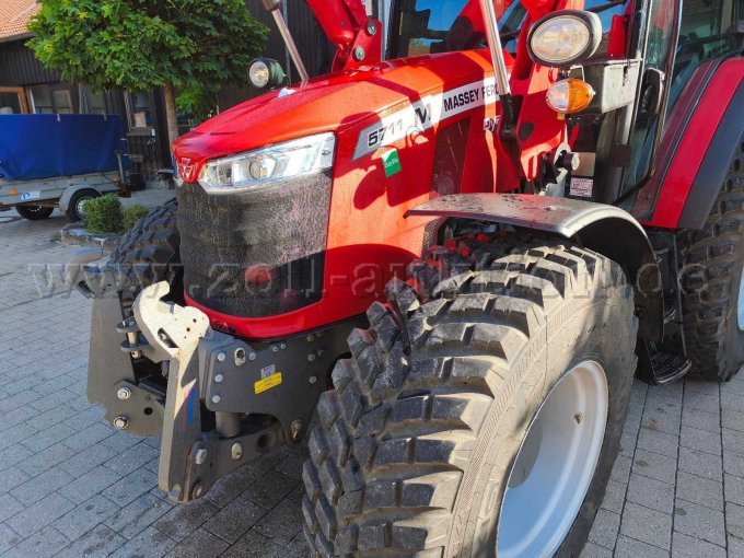 1 Massey Ferguson 5711 M Dyna-4 4WD Essential Kabine – foto 2 – kavel bij Zoll-Auktion, Ahorn