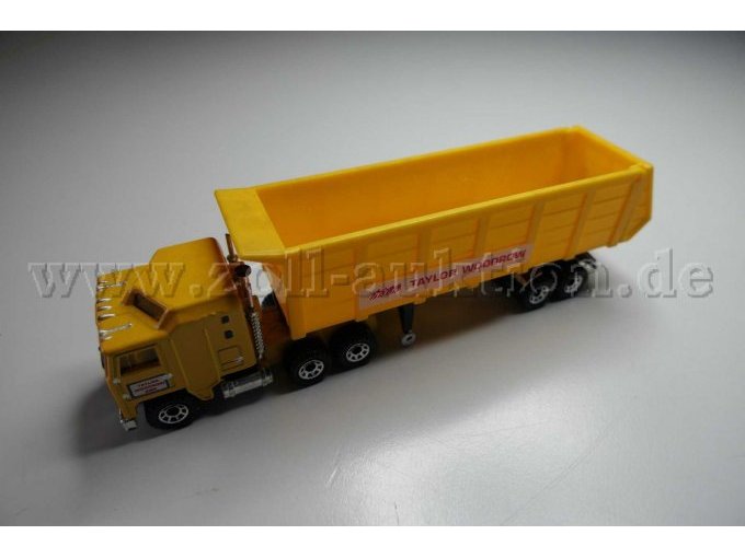 Matchbox Sattelzug Taylor Woodrow Ansicht von oben