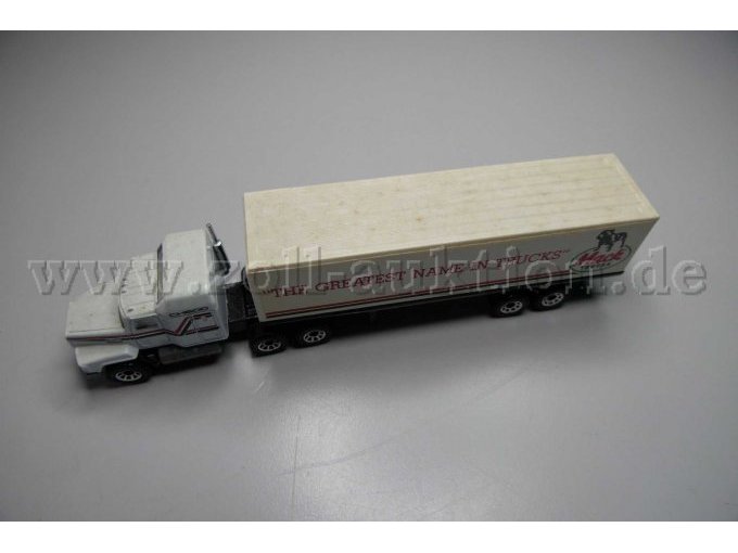 Matchbox Sattelzug Mack Trucks Ansicht von oben