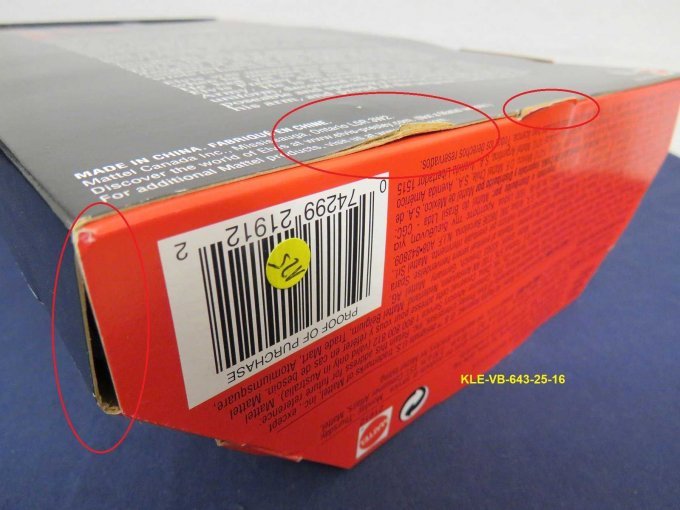 Beispiel Schäden an Umverpackung