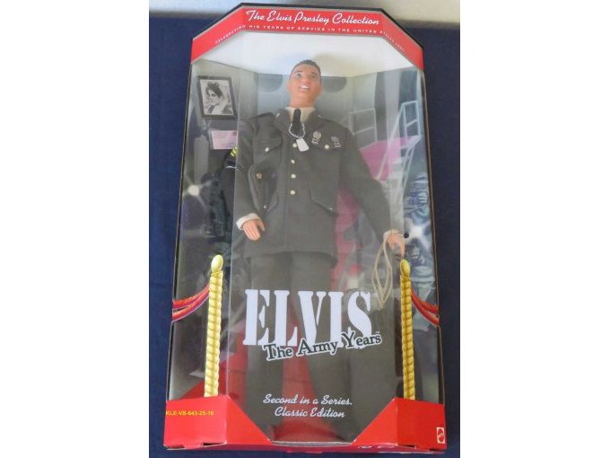Barbie Elvis Presley Collection "The Army Years", liegende Ansicht