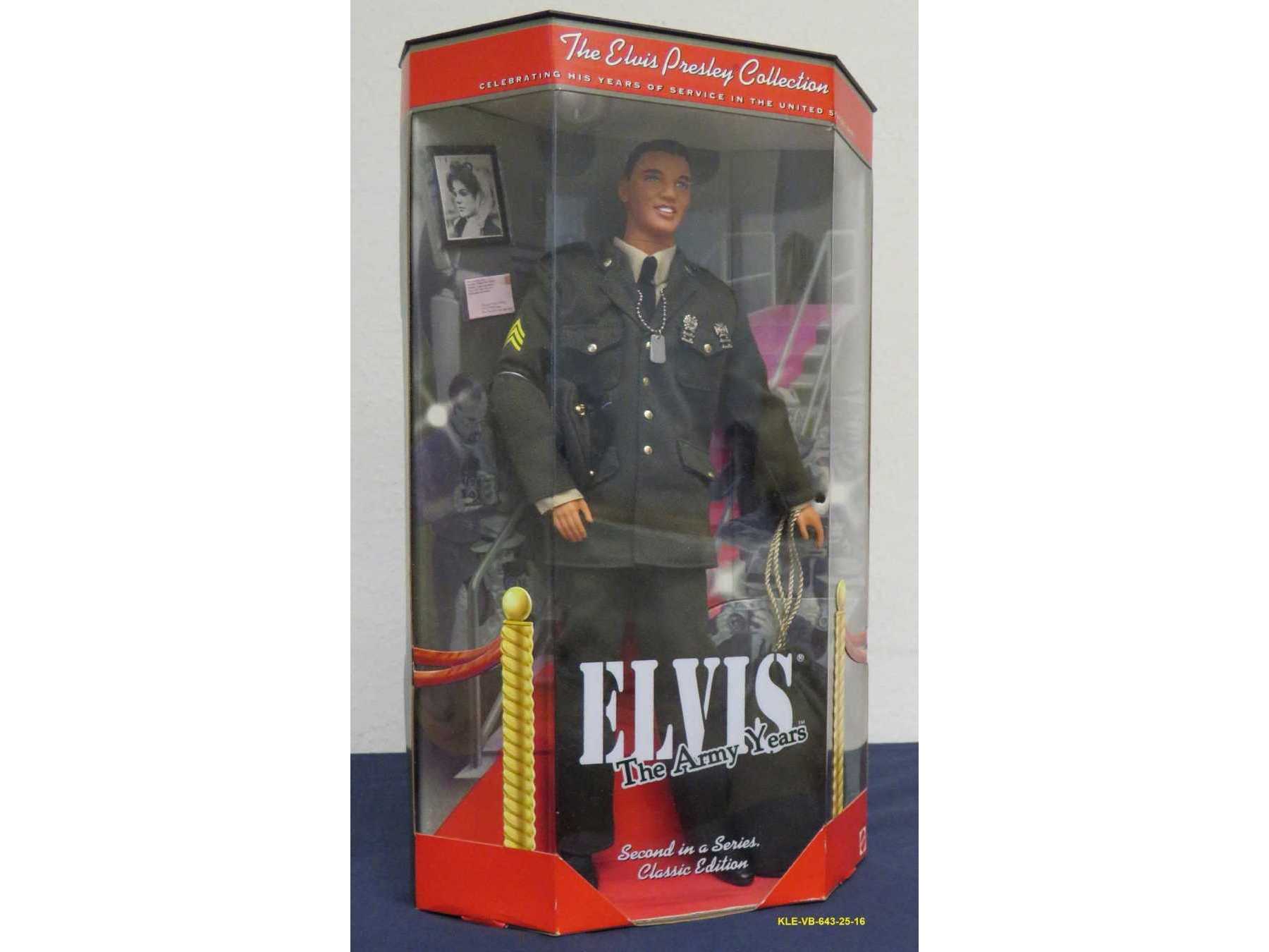 Barbie Elvis Presley Collection "The Army Years", seitliche Ansicht