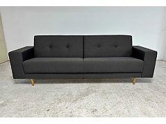 Schlafsofa Flachgewebe in anthrazit
