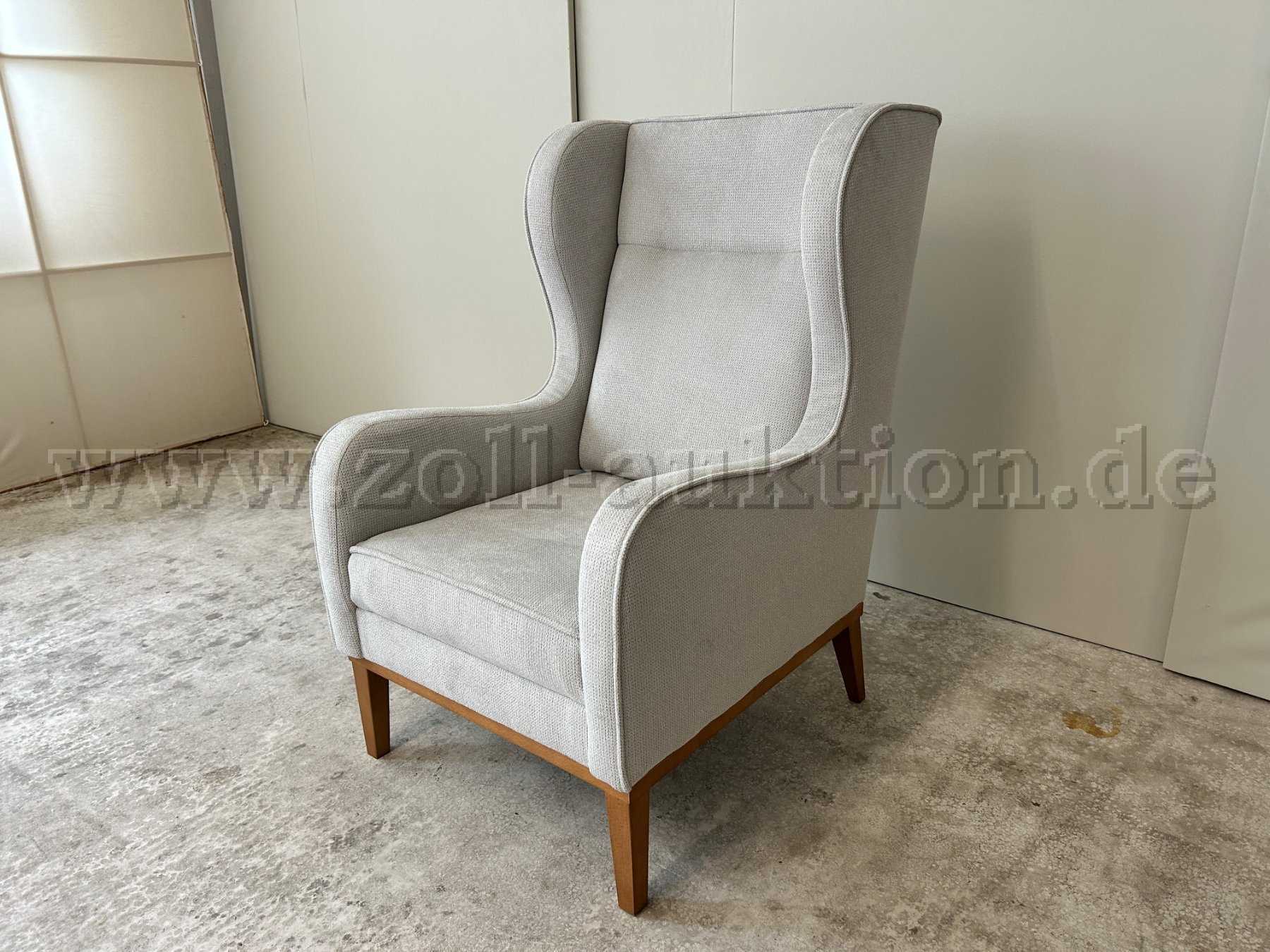 Sessel Anthony in Silber