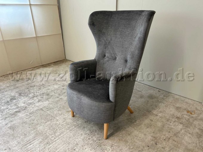 Sessel Liana grau von rechts