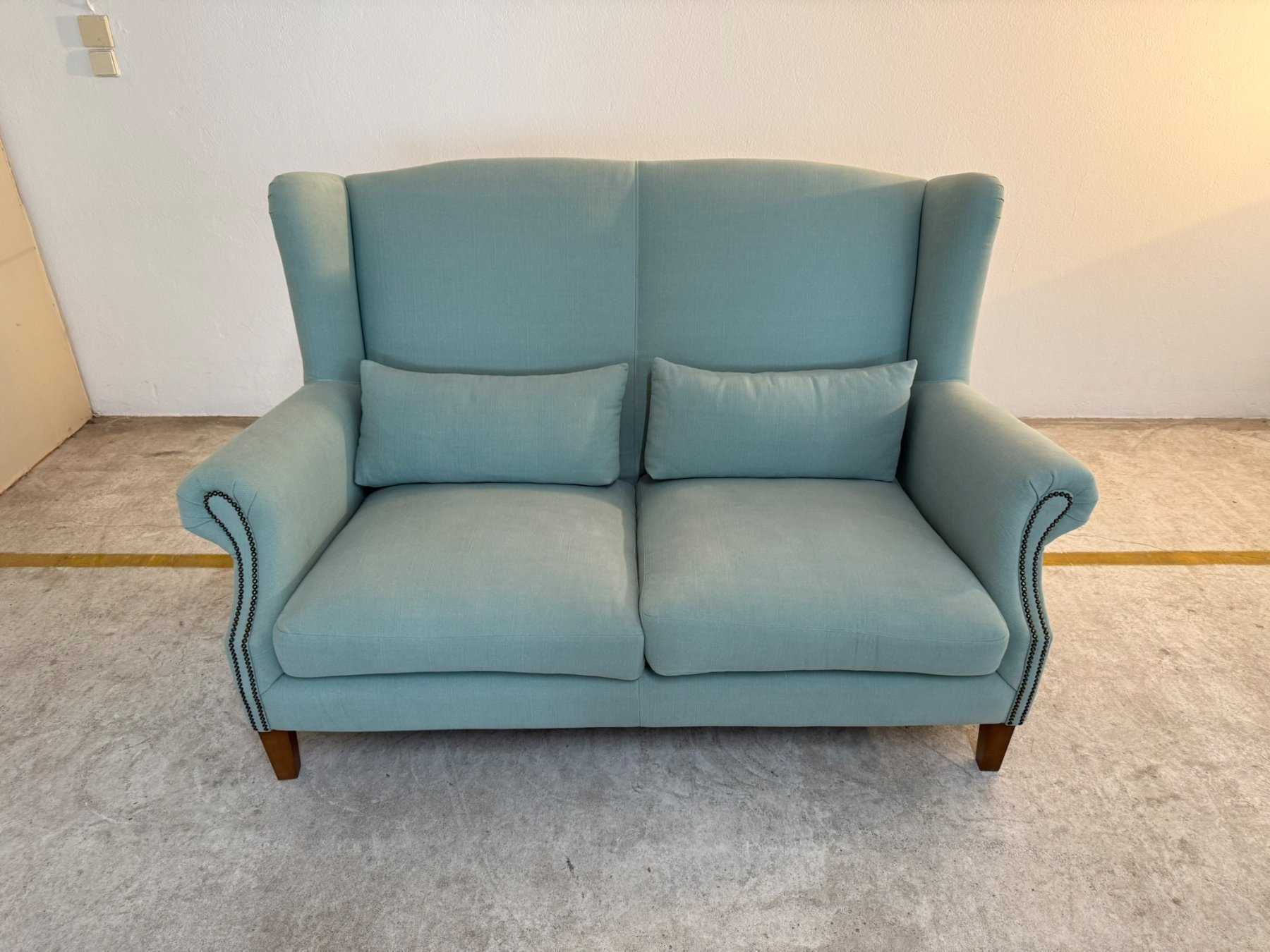 Sofa 2-Sitzer Floris Hellblau