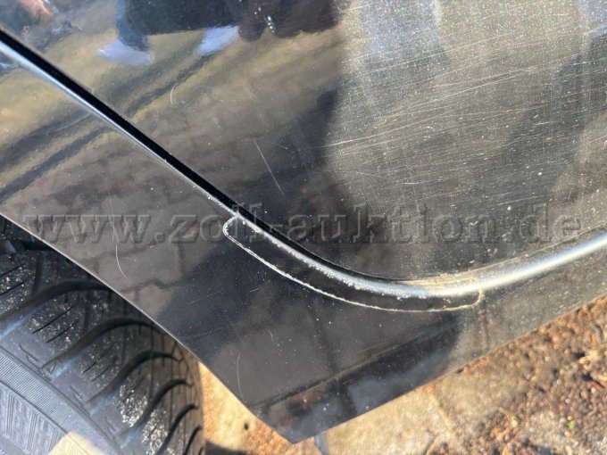 Bild der hinteren Tür mit Lackschäden