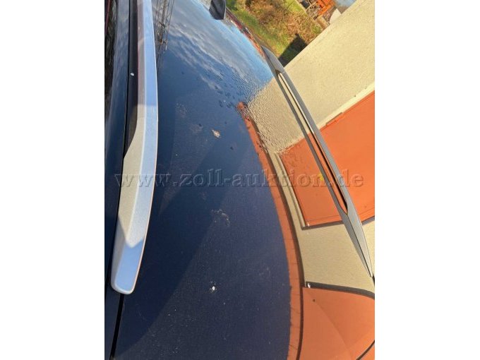 Bild des Wagendachs. Zu sehen sind Lackschäden, sowie Rost.