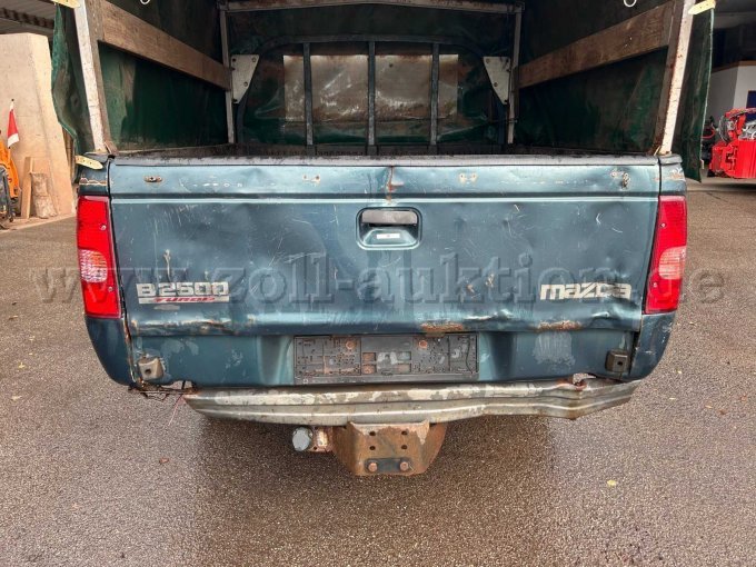 1 Mazda B 2500 Turbo pick-up met zeilopbouw – foto 6 – kavel bij Zoll-Auktion, Schmelz