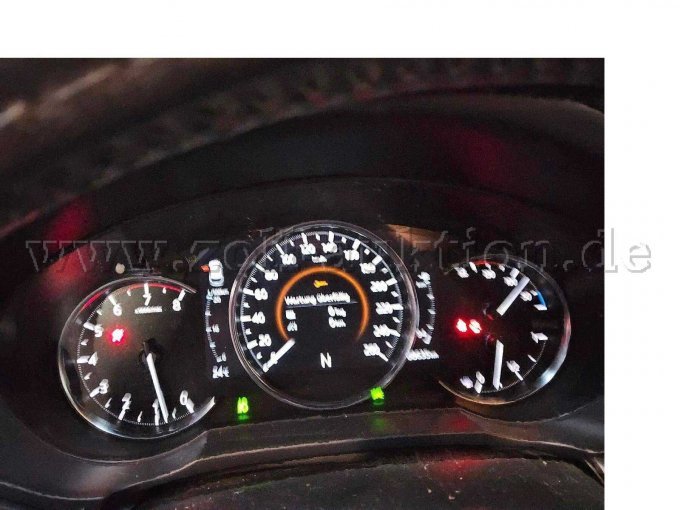 Fehlermeldung Kombiinstrument