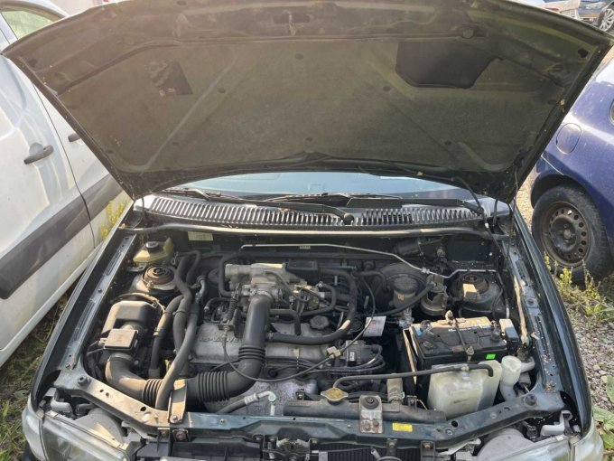 geöffneter Motorraum