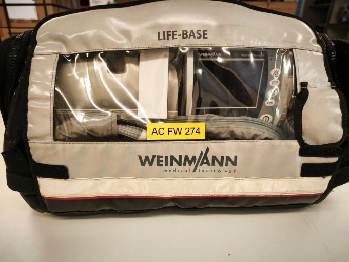 Frontansicht in der Tasche