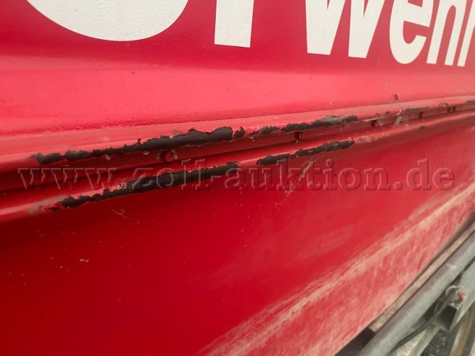 Seitliche Lackschäden