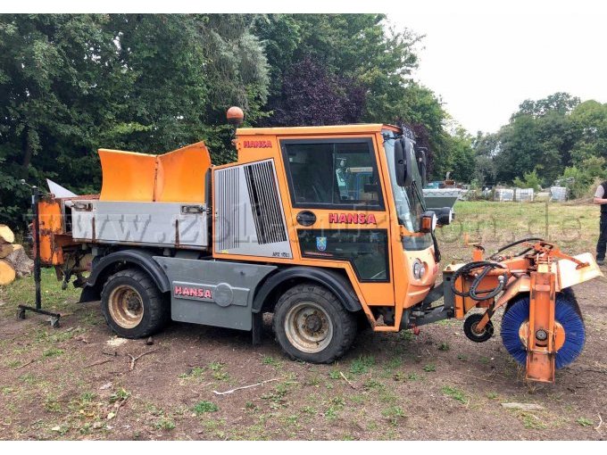1 multifunctioneel werktuigdrager Hansa APZ 1003 met winterdienstuitrusting, met gebreken – foto 2 – kavel bij Zoll-Auktion, Gifhorn
