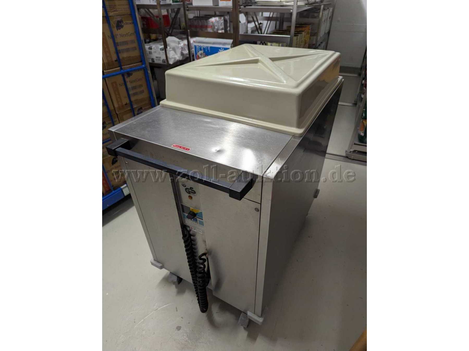 Meiko Tellerwärmer Vorderansicht, mit Deckel