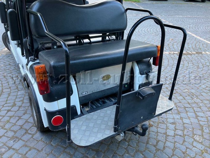 Melex 966 DS_Ansicht hinten Anhängerkupplung