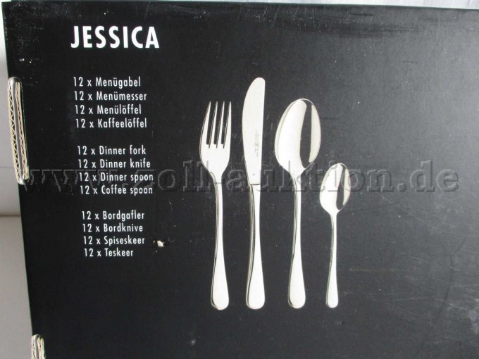 1 servies „Jessica“, 48-delig, van het merk Zwilling – foto 2 – kavel bij Zoll-Auktion, Bad Bramstedt