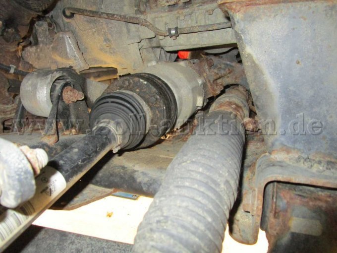 Antrieb vorne rechts