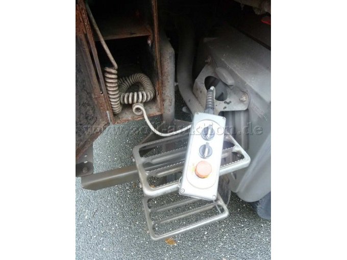 Bedienung für Kessel