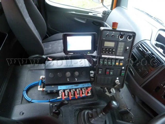 Kehrmaschinen Bedienung