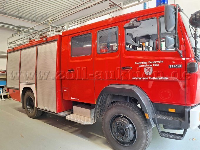 1 Mercedes-Benz 1124 AF Allrad - Schlingmann-Aufbau LF 16/12 – foto 2 – kavel bij Zoll-Auktion, Hille