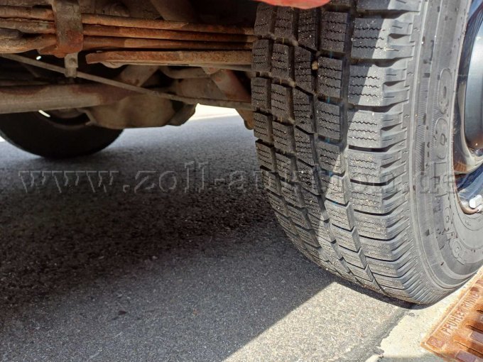 Ansicht Reifen von vorne