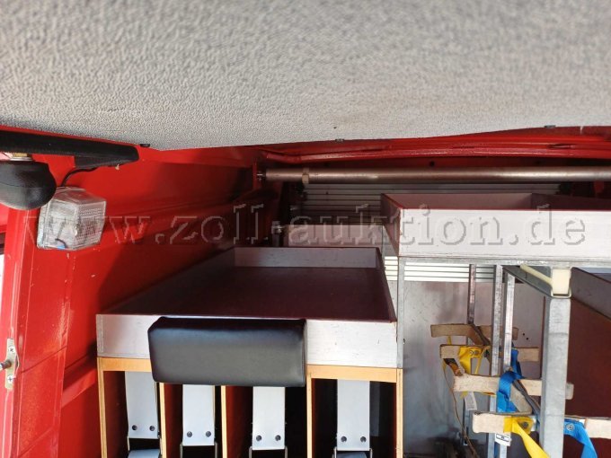 Ansicht Innenraum 
Beladung + Ausbau