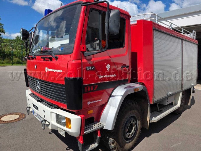 1 Mercedes-Benz 917 AF Sonder-Kfz Löschfahrzeug – kavel bij Zoll-Auktion, Ingersleben