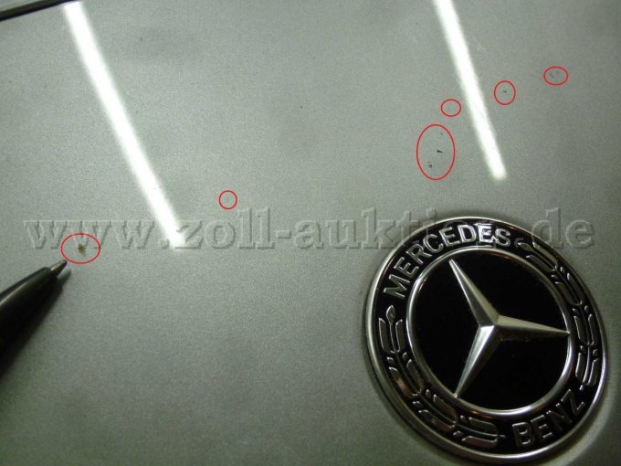 Fahrzeugfront (Stoßfänger vorn): Steinschläge