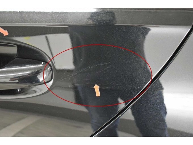 Tür vorne links Detailaufnahme
