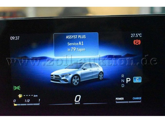 1 Mercedes-Benz A 180 benzine 7-traps DCT "Progressive Line" / standverwarming – foto 9 – kavel bij Zoll-Auktion, Köln