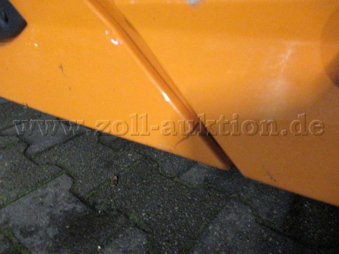 Beschädigung Stoßstange vorne