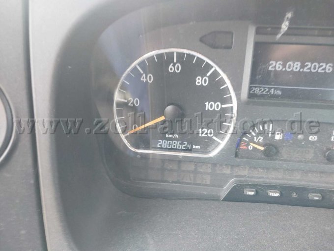 1 Mercedes-Benz Axor 1829 Lkw –Dreiseitenkipper mit Atlas Ladekran – foto 9 – kavel bij Zoll-Auktion, Meppen
