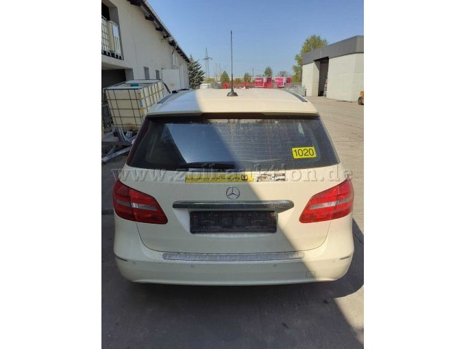 Mercedes-Benz B 180 CDI, Heck