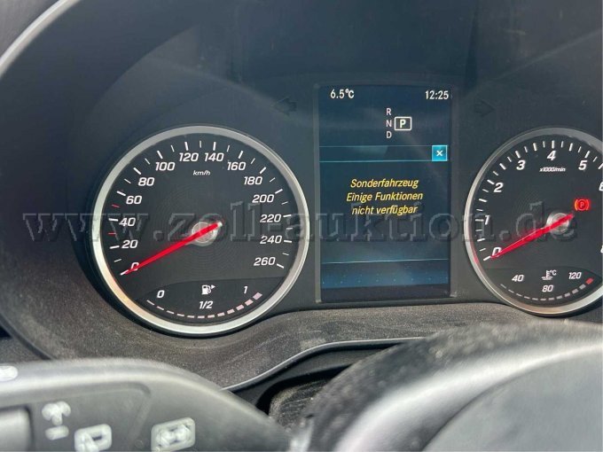 Hinweis Sonderfahrzeug