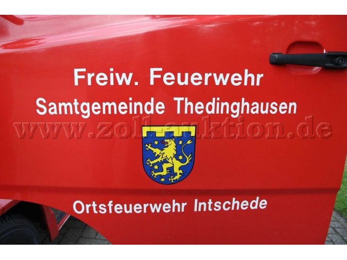 1 Mercedes-Benz (D) 310KA TSF8 BJ 1992 Tragkraftspritzenfahrzeug – foto 13 – kavel bij Zoll-Auktion, Thedinghausen