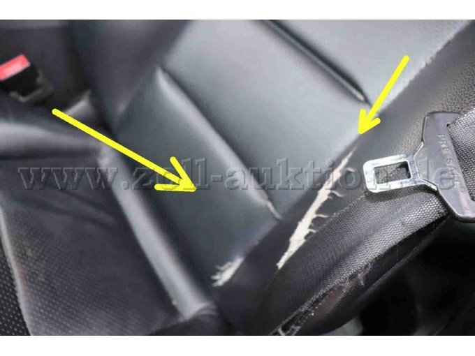 Detail Sitzbeschädigung