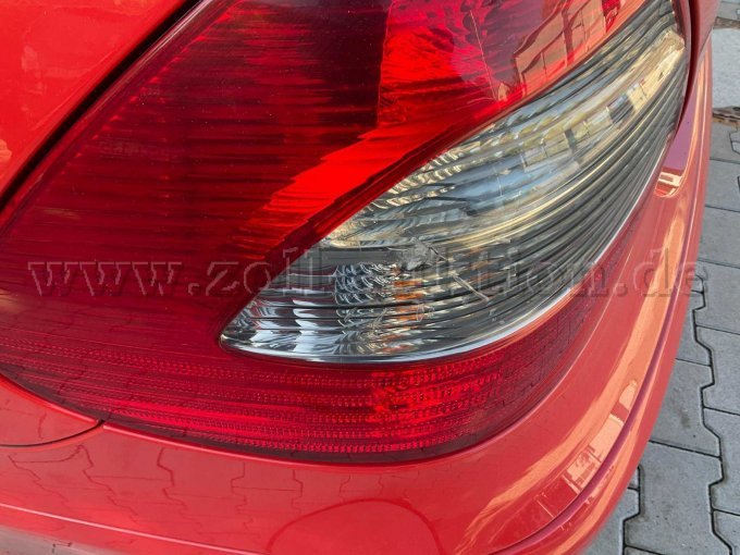 defekt Lampe links hinten