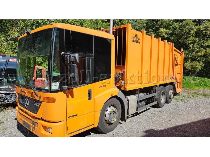 1 Mercedes-Benz Econic 2629 Müllwagen / Abfallsammelfahrzeug – Bastlerfahrzeug – foto 3 – kavel bij Zoll-Auktion, Bergisch Gladbach