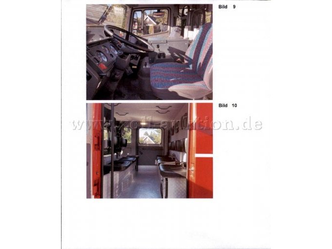 Fahrer- und Mannschaftsraum