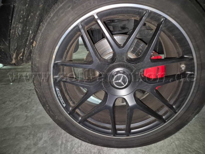 Kratzer Felge hinten